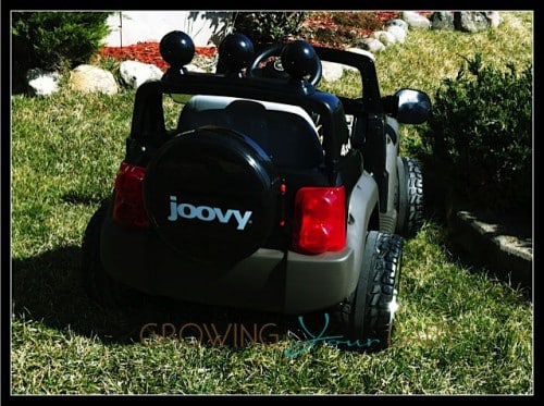 joovy 4x4 - back view