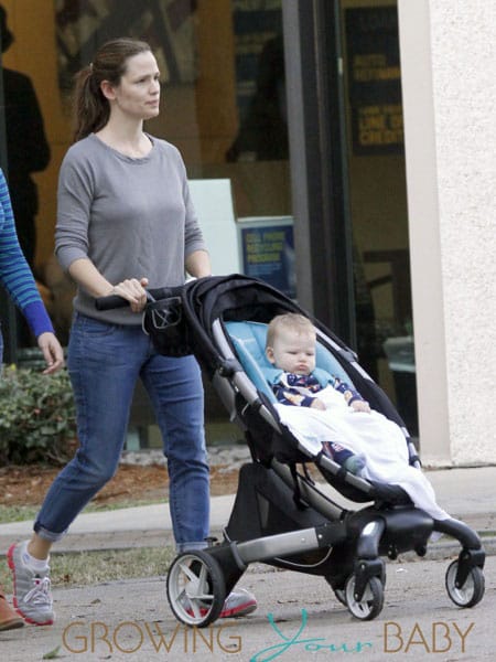 Jennifer Garner Takes Samuel On Her Coffee Run