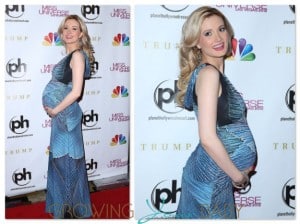 Pregnant Holly Madison @ the Miss Universe Pagent at Planet Hollywood LV