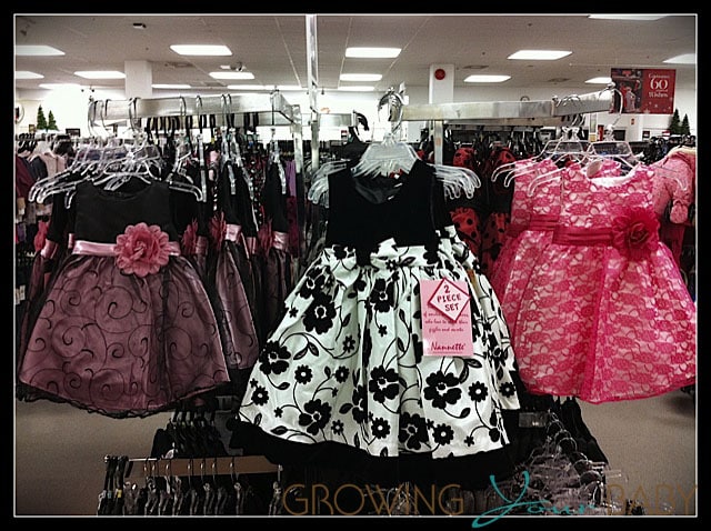 sears baby dresses