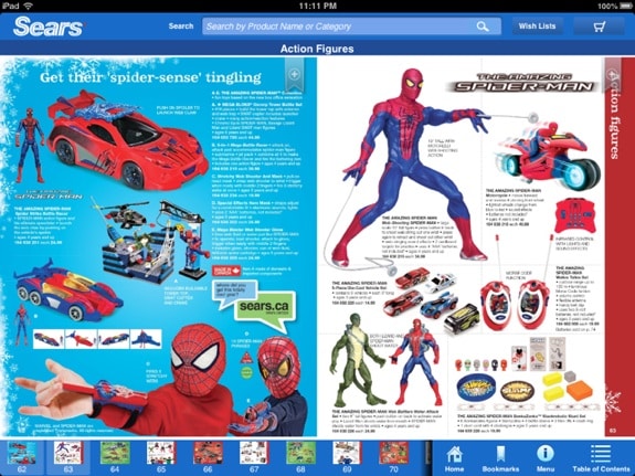 Sears Wish Book App 2012