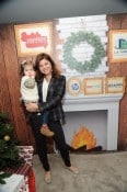 Tiffani Thiessen with daughter Harper - photographer  NoahGraham