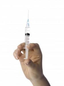 vaccination needle