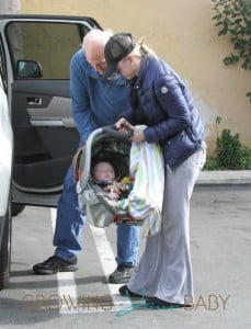 Anna Faris Runs Errands With Her Two Jacks, Father Jack Faris and Son Jack Pratt