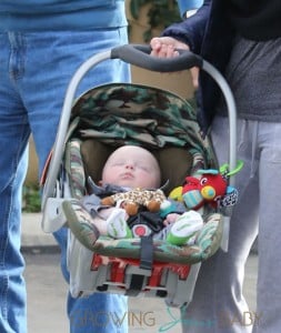 Anna Faris Out And About With Her Son Jack