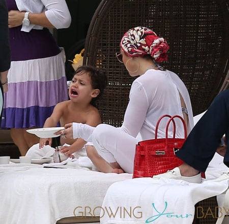 Jennifer Lopez & Kids Enjoy A Day Together In Miami
