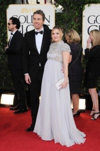 Kristen Bell & Dax Sheppard - 70th annual Golden Globe Awards, arrivals (Jan