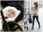 Lily Aldridge Takes Her Daughter Dixie For A Ride
