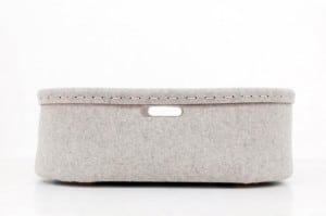 Nesta's Nest Bassinet - side view