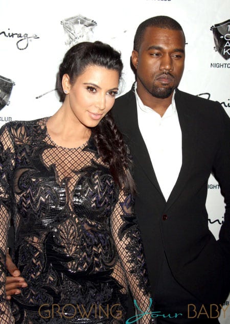 Kim Kardashian rings in the New Year at 1 Oak Nightclub at The Mirage Resort and Casino Las Vegas, NV