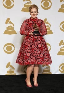 Adele Grammys 2013