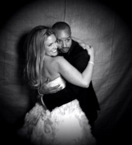 CaCee Cobb and Donald Faison at their wedding