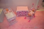 Corolle 2013 - Doll bed, stroller and cradle