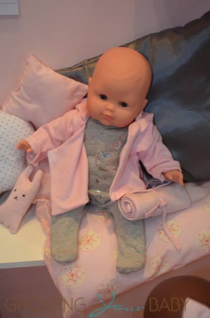 monogrammed raincoat