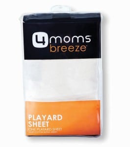 Image of recalled 4Moms Recalls Breeze Play Yard Sheets