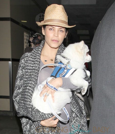 Jenna Dewan-Tatum at Los Angeles International Airport