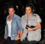 Katie Price and her new husband Kieran Hayler enjoy Valentine's night out in London