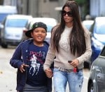 Katie Price with son Harvey