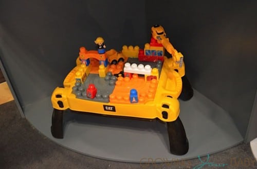 Mega Bloks CAT Construction table