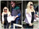 Pregnant Jessica Simpson and Eric Johnson out in LA