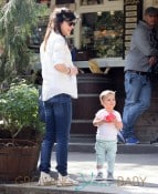 Selma Blair Takes Arthur To The Park