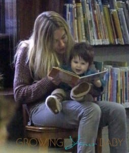 **EXCLUSIVE** Sienna Miller brings baby daughter Marlowe to a local public library for some book reading in New York City