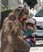 Sienna Miller Out With Her Daughter In NYC