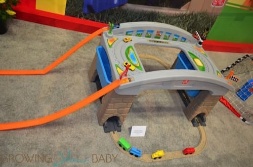 Step2 over and under train set 2013 Toy Fair