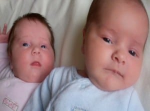 UK Twins Hannah and Thomas