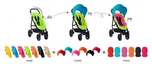 phil&teds Smart 'Color It Your Way' Stroller options