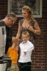 Britney Spears leaves church with her whole family after attending Easter Sunday services in Louisiana