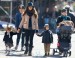 Camila Avles Takes Her Kids For A Stroll