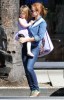 Isla Fisher And Her Girls Running Errands In West Hollywood