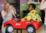 Charlize Theron Takes Son Jackson for a Trim