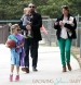 Jennifer Garner and Ben Affleck take the kids to the park