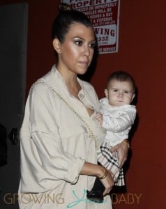 Kourtney Kardashian and daughter Penelope