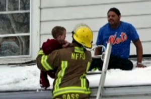 Niagara resident Antwan Moore rescues toddler on roof