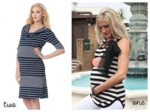 Pregnancy fashions(Stripes)