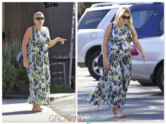 Pregnant Busy Philipps out in LA