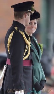 St Patrick's Day military parade at Mons Barracks