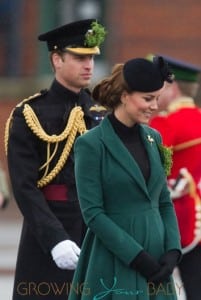 St Patrick's Day military parade at Mons Barracks