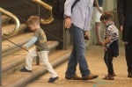 Ricky Martin Arrives At Sydney Airport With Sons Matteo & Valentino