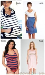 Spring Fashions pregnant moms (stripes)