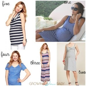 Spring Fashions pregnant moms (stripes)