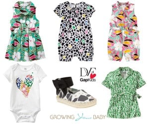 DVF baby collection GAP