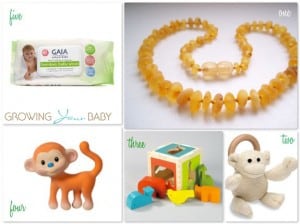Eco-friendly baby items