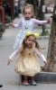 Sarah Jessica Parker's twin daughters out and about in NYC