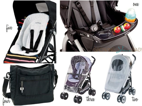 peg perego book for two accessories