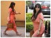 Pregnant Kim Kardashian out in Calabasas