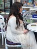 Pregnant Kim Kardashian Grabs A Sweet Snack With Friends